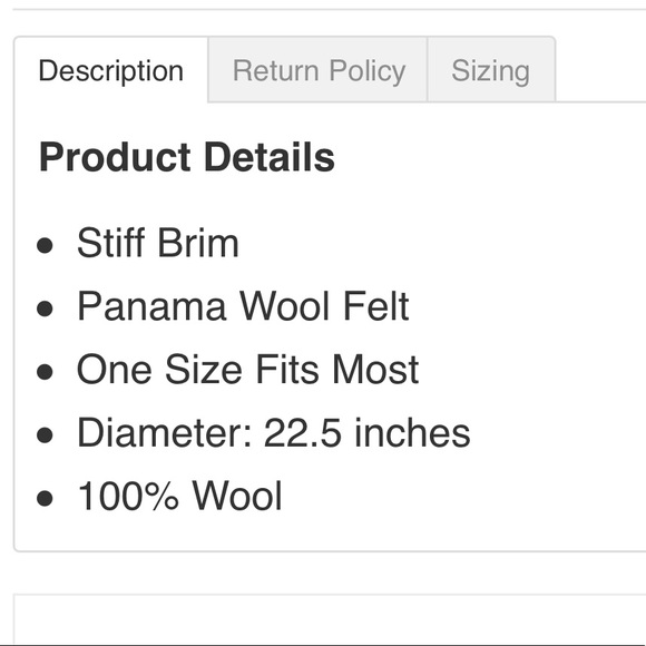 LAST 1️⃣ Camel Wide Brim Panama Hat - Picture 3 of 8